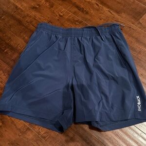 Rhoback Men's Navy Athletic Shorts